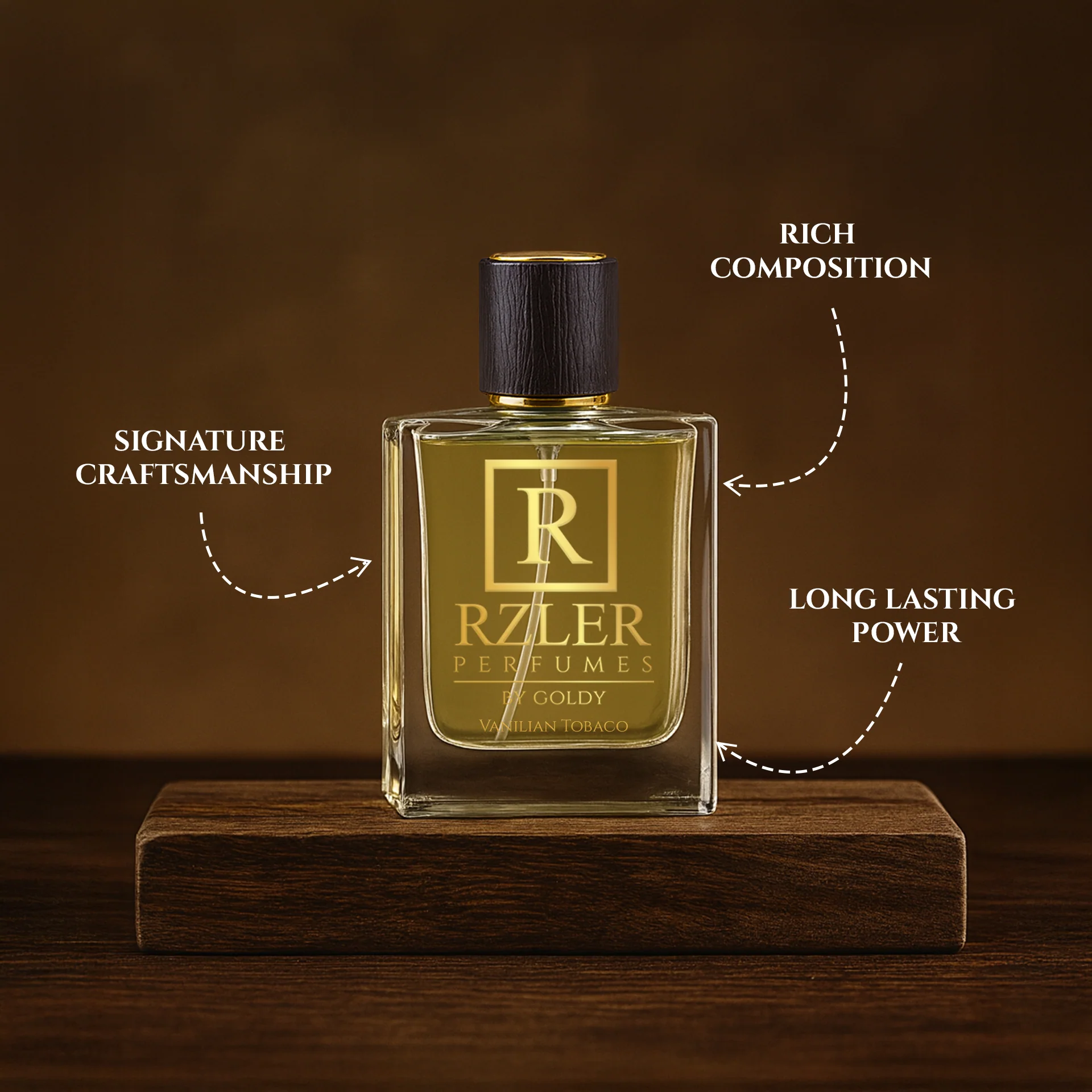 Vanilian Tobaco Perfume 50 ml  – Tobacco Men's Fragrance with Vanilla Notes | Long Lasting Fragrance Perfume - Image 3